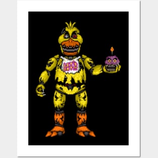 nightmsre chica Posters and Art
